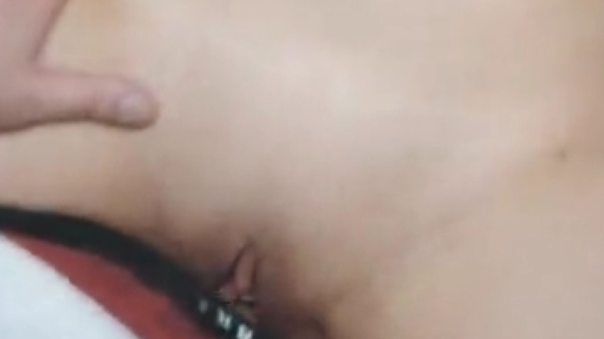 An 18 year old cutie got stuck in bed and was fucked half-assed